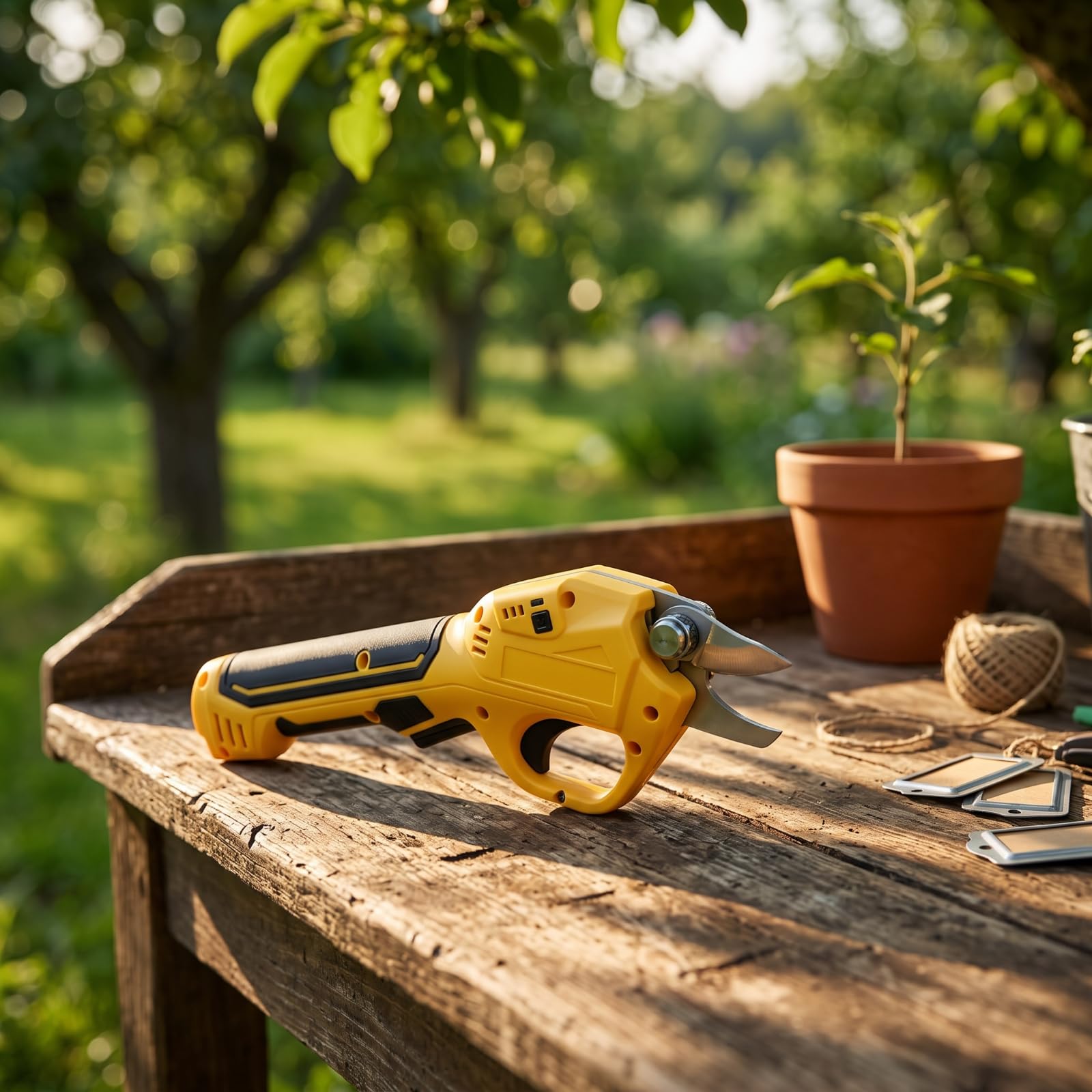Baoblaze Tijeras Cortar Eléctricas Inalámbrico | Ligeras, Ergonómicas, Herramienta, para jardín