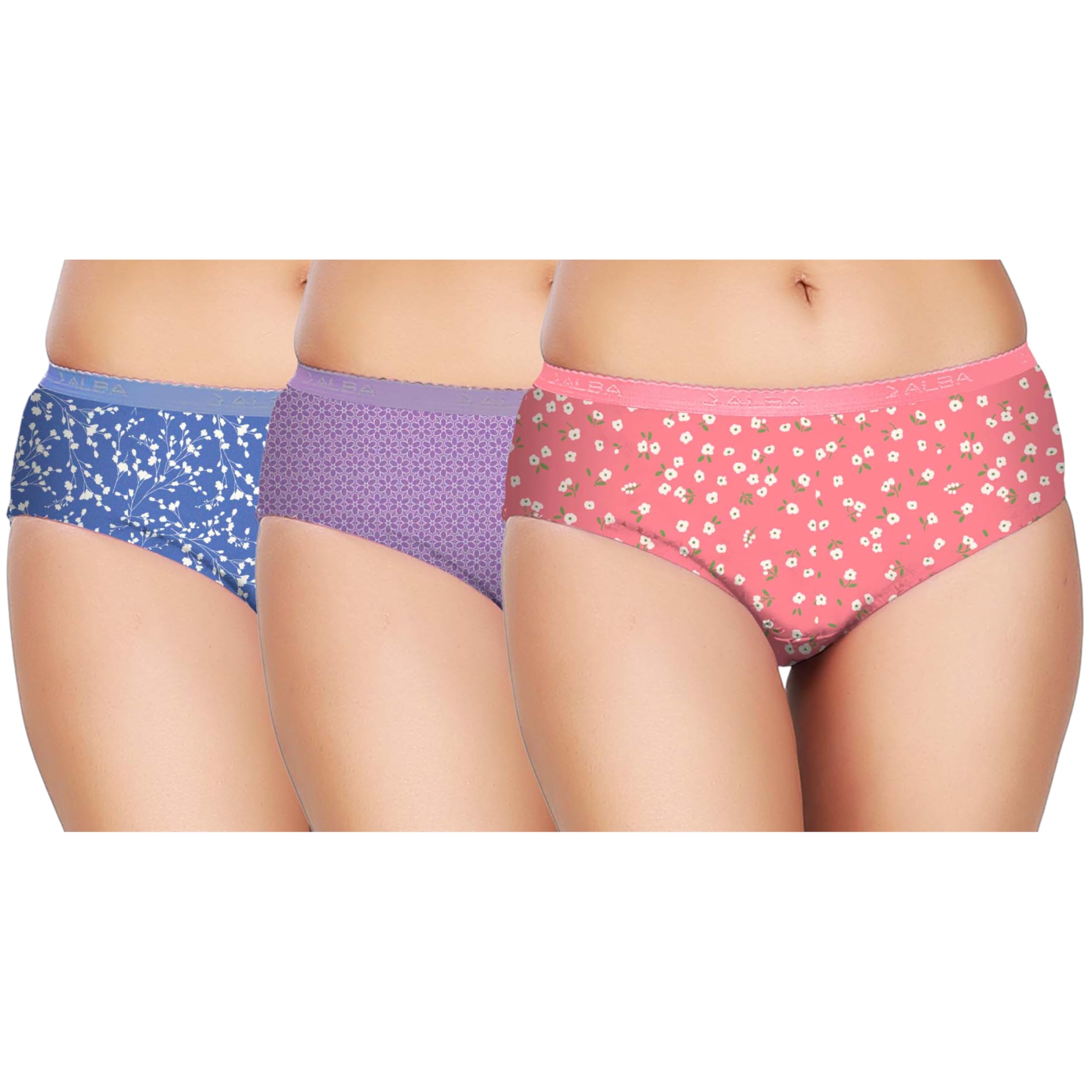 Amor Women?s Cotton Panties ? Soft, Breathable, Stretchable Everyday Underwear for Ultimate Comfort, Pack of 3-image-16