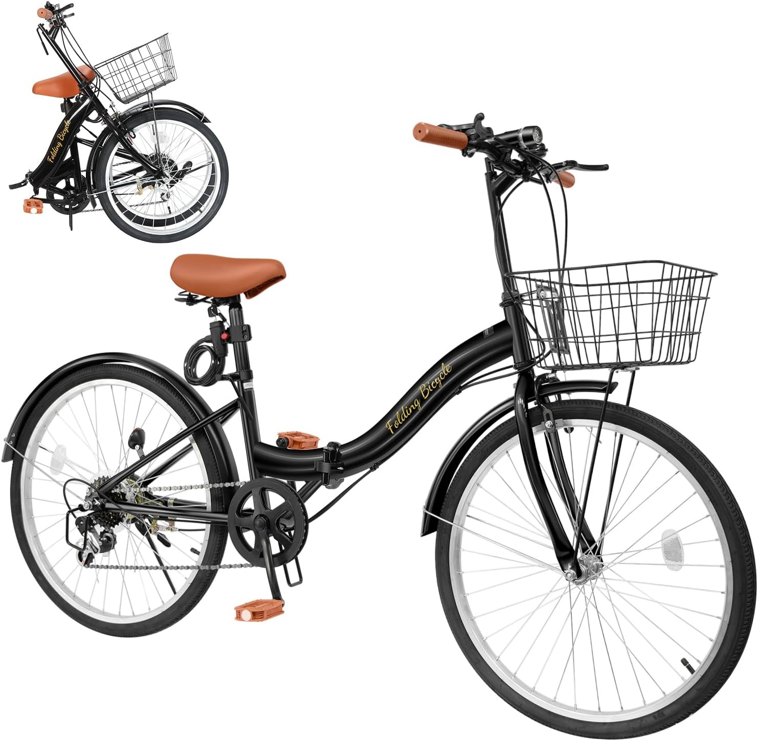 Mixiu 折りたたみ自転車 シマノ 7段変速 20インチ/24インチ 折り畳み