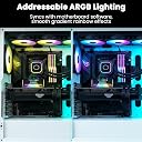 ZORBES M.2 2280 NVMe SSD Heatsink, 5V 3-Pin ARGB Aluminum Cooler gallery image