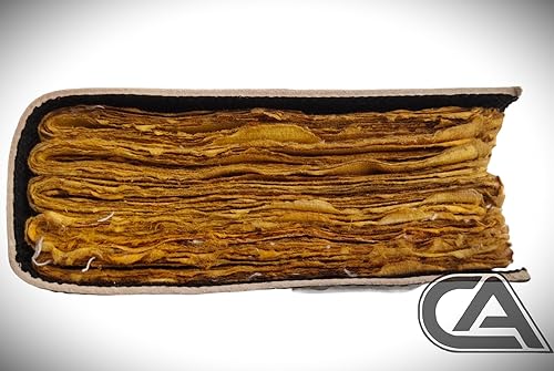 Miniatura 6 de Diario de cuero de triple luna, diario grimorio, cuaderno de bocetos de cuero de una sola piedra, 200 hojas antiguas en blanco con borde de cubierta