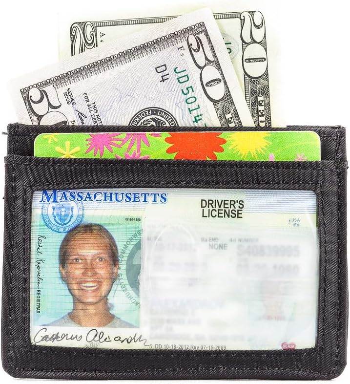 Big Skinny Mini Skinny Card Slim Wallet, Holds Up to 12 Cards