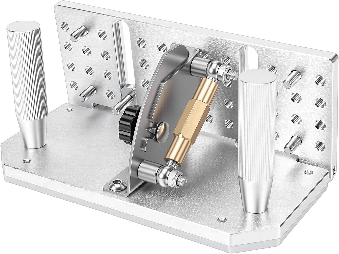 Eujgoov Belt Grinder Sharpener Jig Adjustable Angle Sander Machine for Cutter Making 7-3/4in