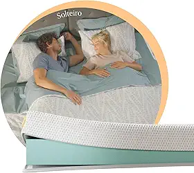 Colchão Solteiro de espuma D28 Emma Basics 17cm – com tecnologia alemã, 100 noites de teste e 5 anos de garantia.