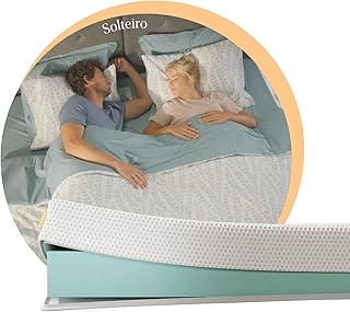 Colchão Solteiro de espuma D28 Emma Basics 17cm – com tecnologia alemã, 100 noites de teste e 5 anos de garantia. - Produto 9 mais recomendado com 4.7 estrelas