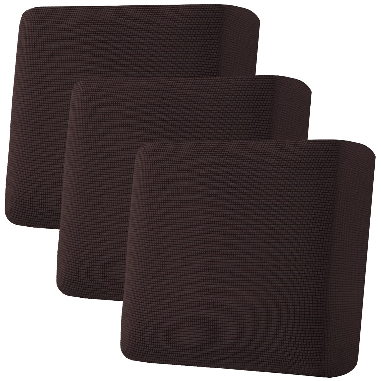 H.VERSAILTEX Super Stretch Individual Seat Cushion Covers Sofa Covers
