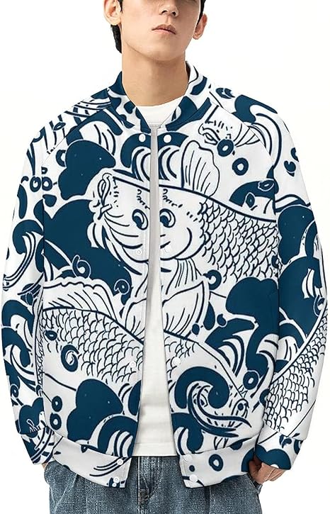 warm baseball jacket