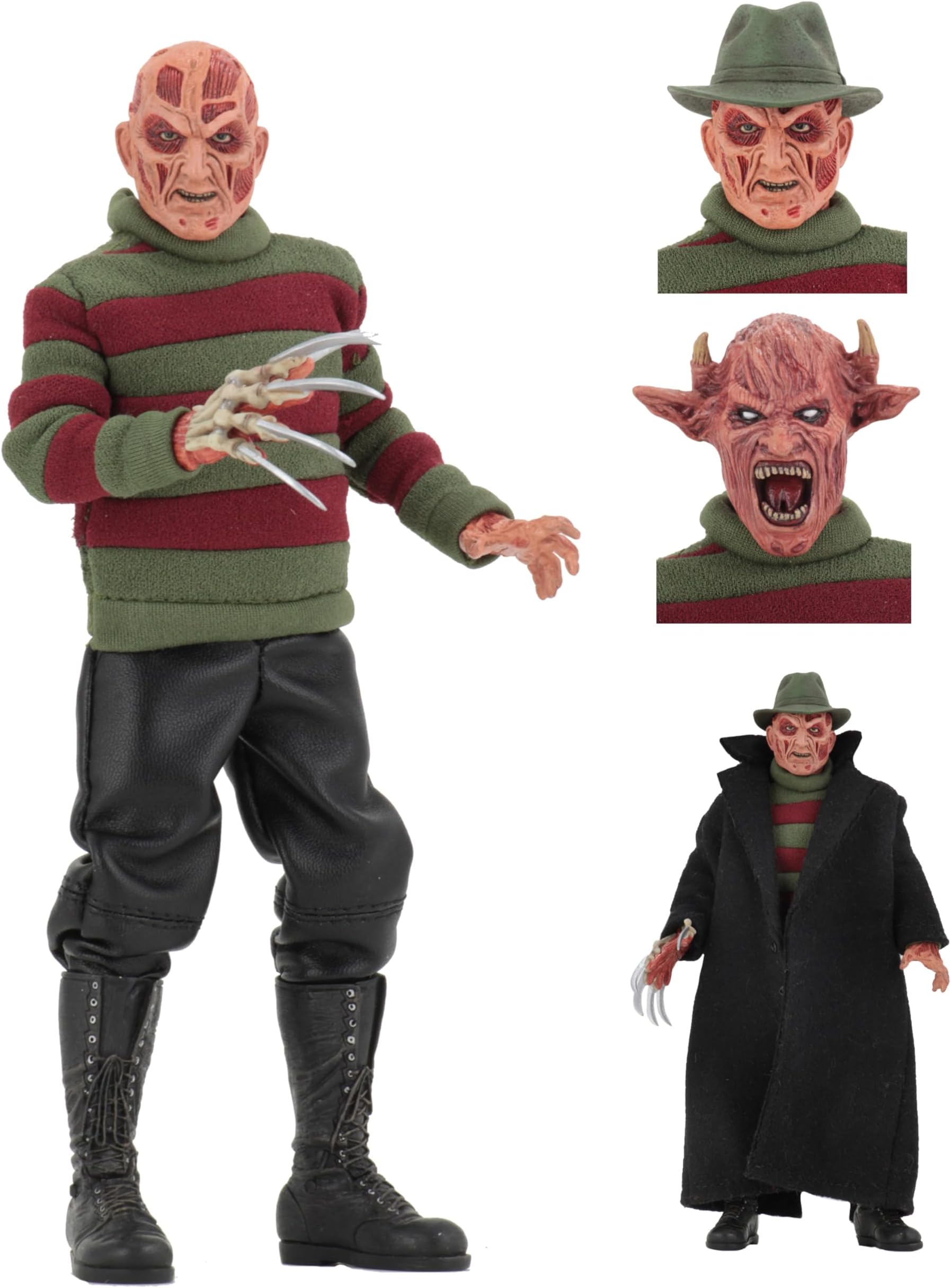 Nightmare on Elm Street - 8" Clothed Action Figure - New Nightmare Freddy