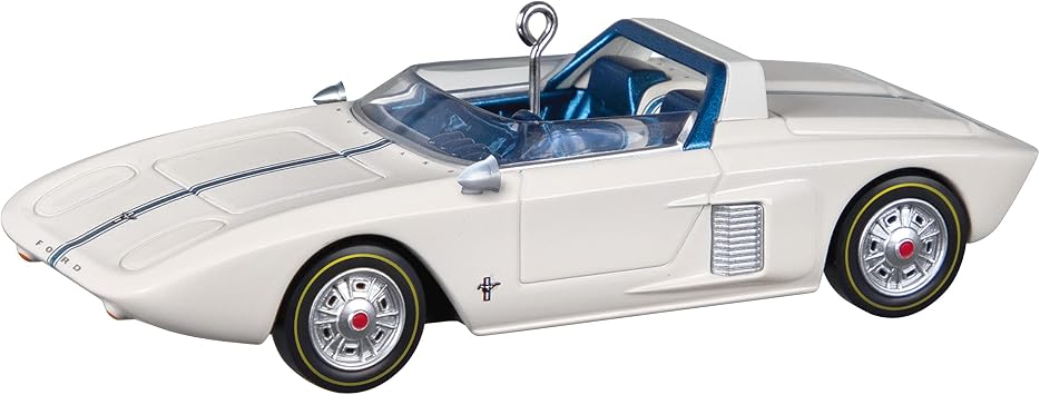 Hallmark Keepsake Christmas Ornament 2022, Legendary Concept Cars 1962 Ford Mustang I, Metal
