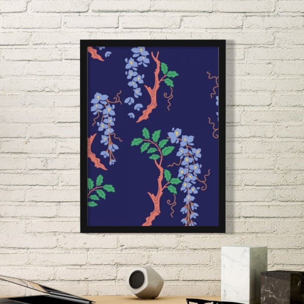Culture japonaise cadre photo original comme idee cadeau deco maison