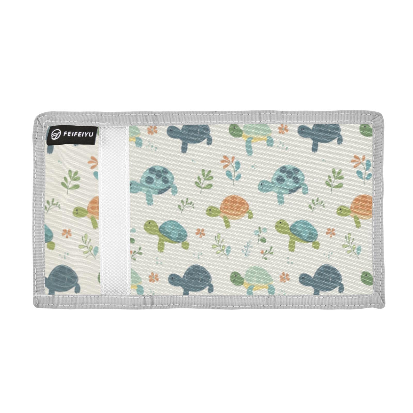 Wusikd Baby Turtles Kids Wallet for Boys Girls Cute Toddler Trifold Wallet Novelty Wallet for Teens Women Men