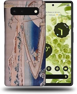 Hokusai - The Pontoon Bridge at SANO Art Phone CASE Cover for Google Pixel 6