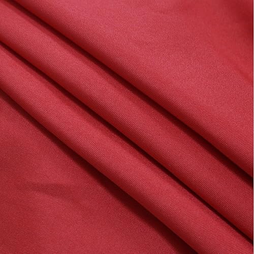 Miniatura 4 de TRLYC Mantel de poliéster  Mantel cuadrado rojo de 72 x 72 pulgadas, superposición 100% poliéster para mesa de boda