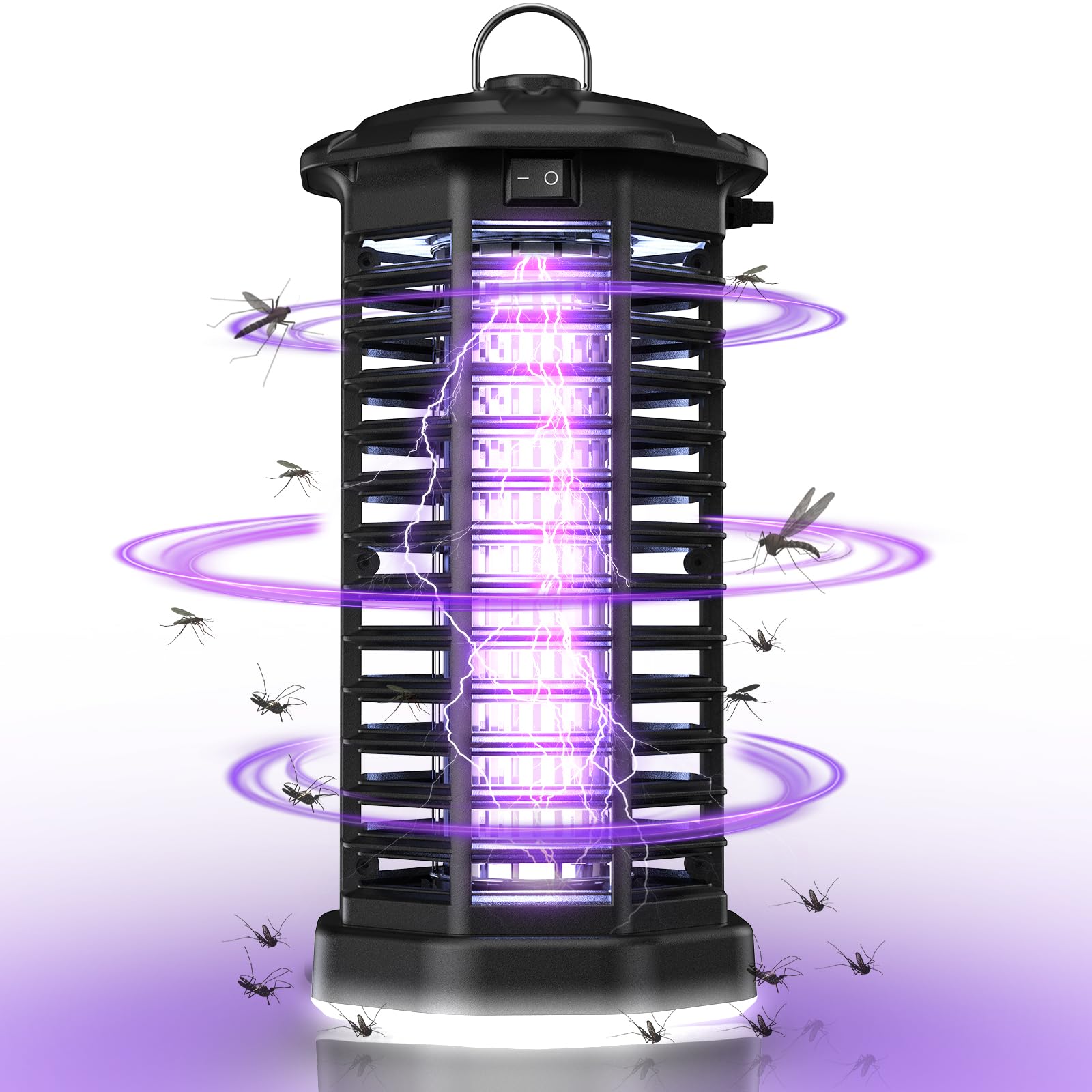 Elektrischer Insektenvernichter – 20 W UV-Licht, 3000 V, Wasserdicht IPX4 Für Innen & Außen