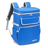 VKKZAAW Cooler Backpack,36Cans Backpack Cooler Insulated Leak Proof Waterproof Soft Sided Cooler Bag,Beach Camping Cooler,Light Weight Travel Cooler Lunch Backpack for Hiking Shopping