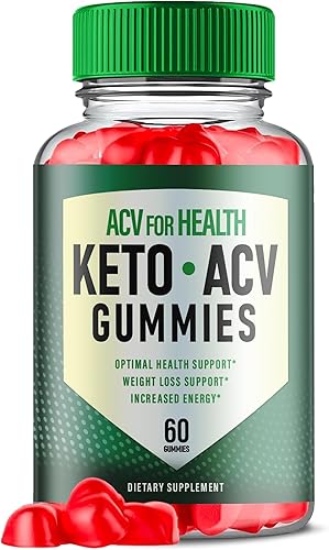 Gomitas Keto saludables - Gomitas saludables Keto ACV, gomitas saludables de cetosis keto con vinagre de sidra de manzana, veganas, sin OMG,