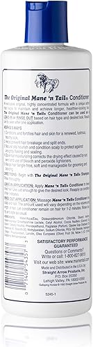Miniatura 2 de Mane 'n Tail Acondicionador Texturizador Hidratante para Cabello y Abrigos de Aspecto Más Grueso y Saludable 12 oz (543226)