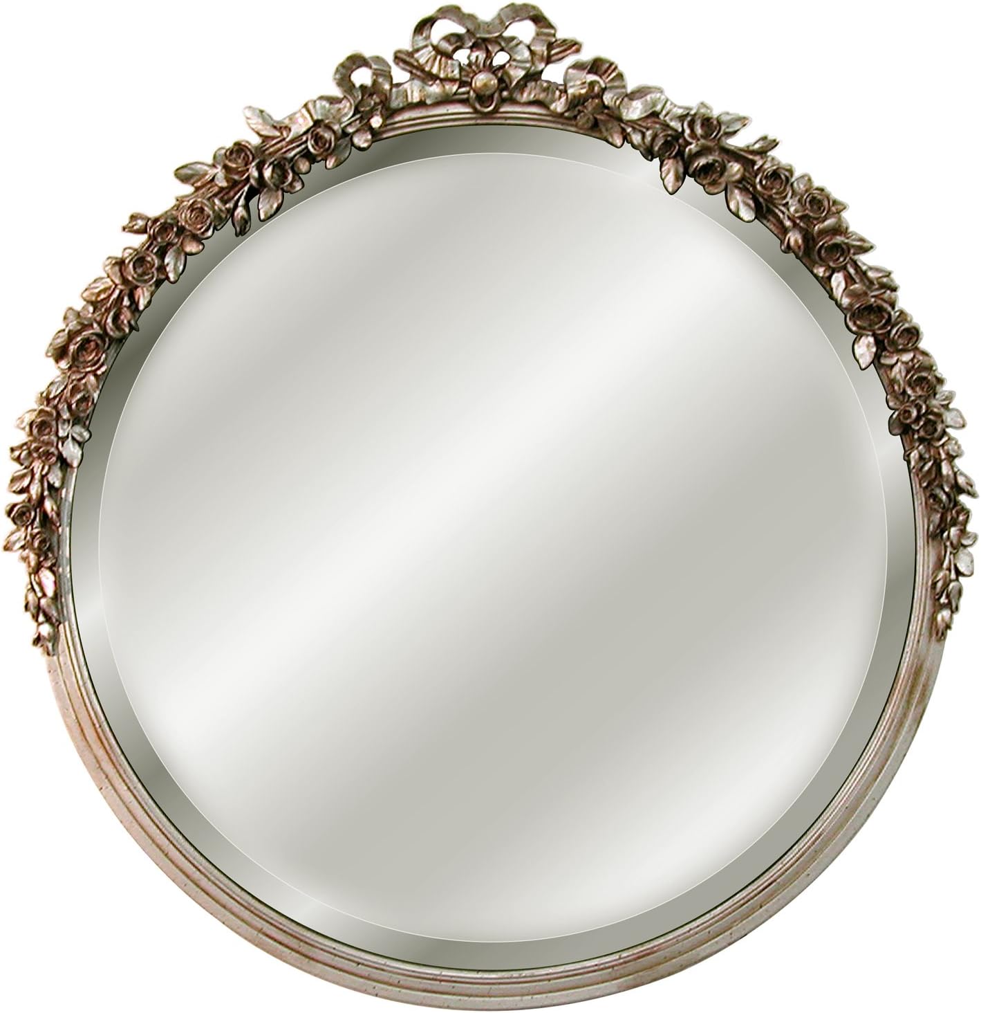 Hickory Manor House 6031SH Round Rose Mirror/Shimmer