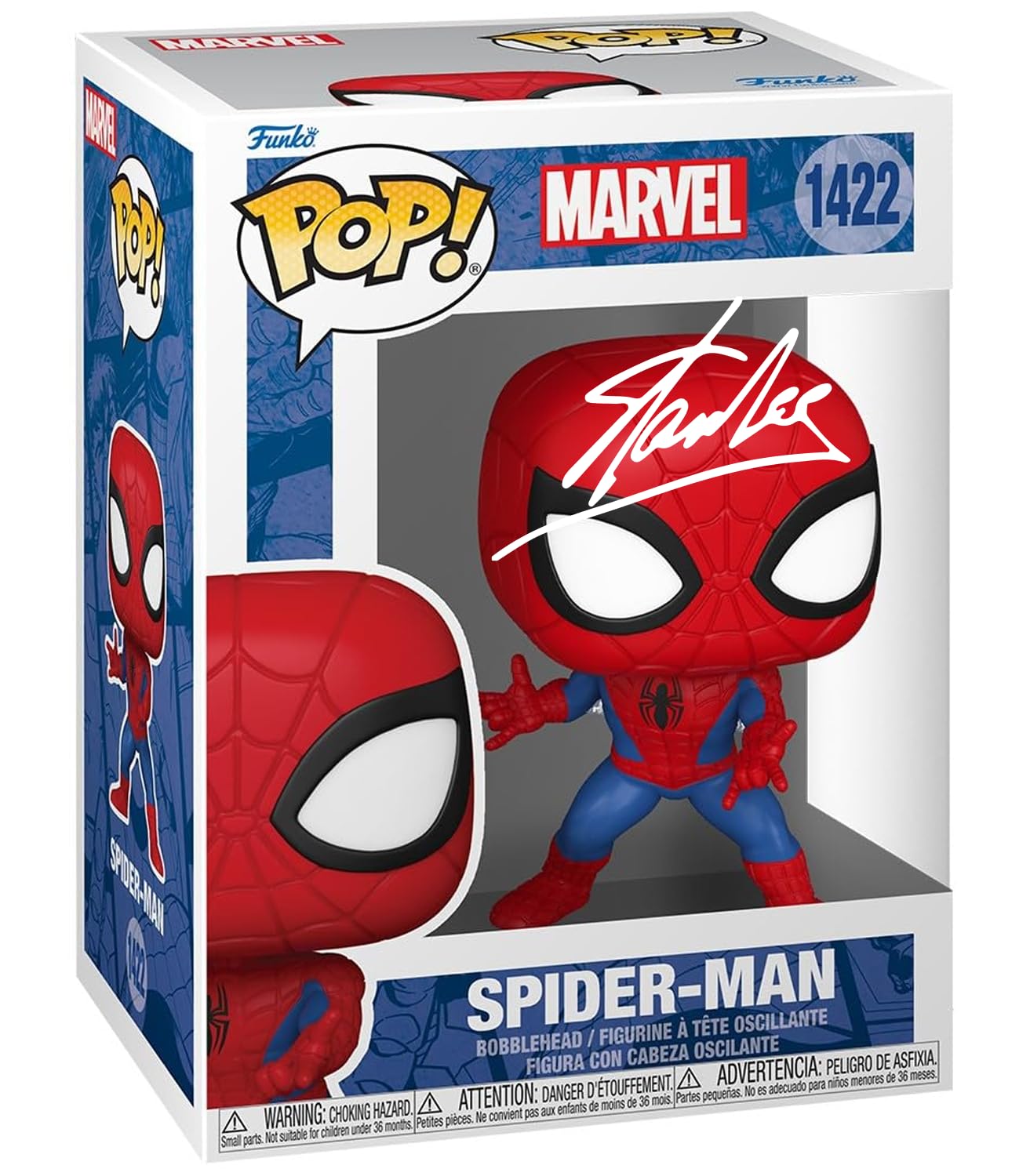 公*o様 FUNKO スパイダーマン 直筆　サイン アンドリュー ガーフィールド Andrew Garfield Signed Spider Man Japanese TV Funko Pop 932