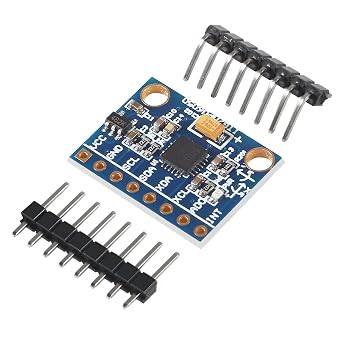 ACEIRMC 10pcs GY-521 MPU-6050 MPU6050 3 Axis Accelerometer Gyroscope Module 6 DOF 6-axis Accelerometer Gyroscope Sensor Module 16 Bit AD Converter Data Output IIC I2C for Arduino