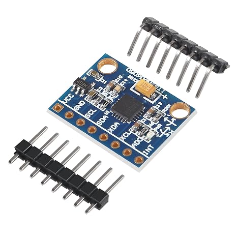 ACEIRMC 10pcs GY-521 MPU-6050 MPU6050 3 Axis Accelerometer Gyroscope Module 6 DOF 6-axis Accelerometer Gyroscope Sensor Module 16 Bit AD Converter Data Output IIC I2C for Arduino