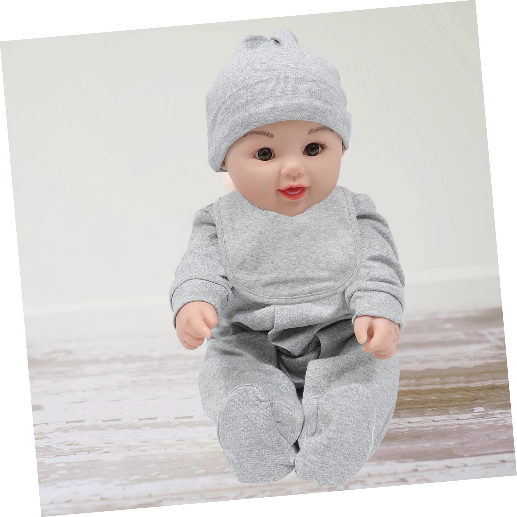 BESPORTBLE Newborn Baby Boy Clothing Set 52cm Grey Newborn Outfit Baby Clothes Set