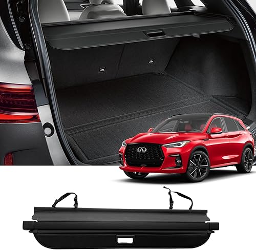 Miniatura 24 de Vesul, cubierta retráctil para baúl trasero compatible con Toyota RAV4 2013-2018, protector de seguridad, pantalla de privacidad para equipaje