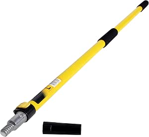 Coral 76703 Endurance Fibreglass Telescopic Extension Pole with Flip-Cam Lock 1.2-2.4M / 4-8FT