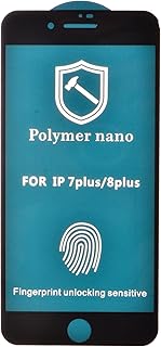 Polymar Nano Glass Front Screen Protector for iPhone 7 Plus - Clear/Black