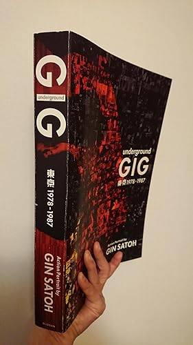 Underground GIG Tokyo 1978 – 1987 Action Portrait by Gin SATOH