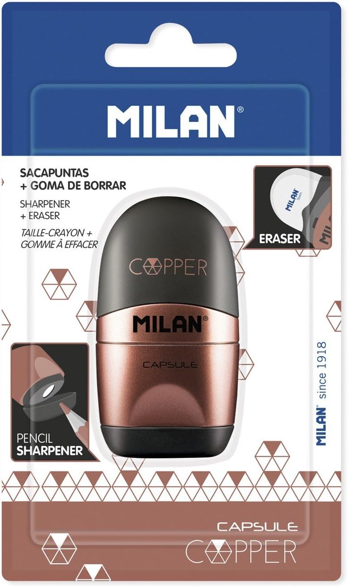 Milan Erasers, White, Small