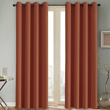 24% off: H.VERSAILTEX Holiday Decor Thermal Insulated Blackout Curtains for Bedroom Room Darkening Nursery/Baby Care Curtains, Grommet …