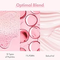 Vista 4 de TOSOWOONG Pink Peptide 12 PDRN Serum With Salmon DNA PDRN 10,320ppm, 12 Peptides, Niacinamide, Skin glow, Hydrating, Moisturizing, Firming, Uneven