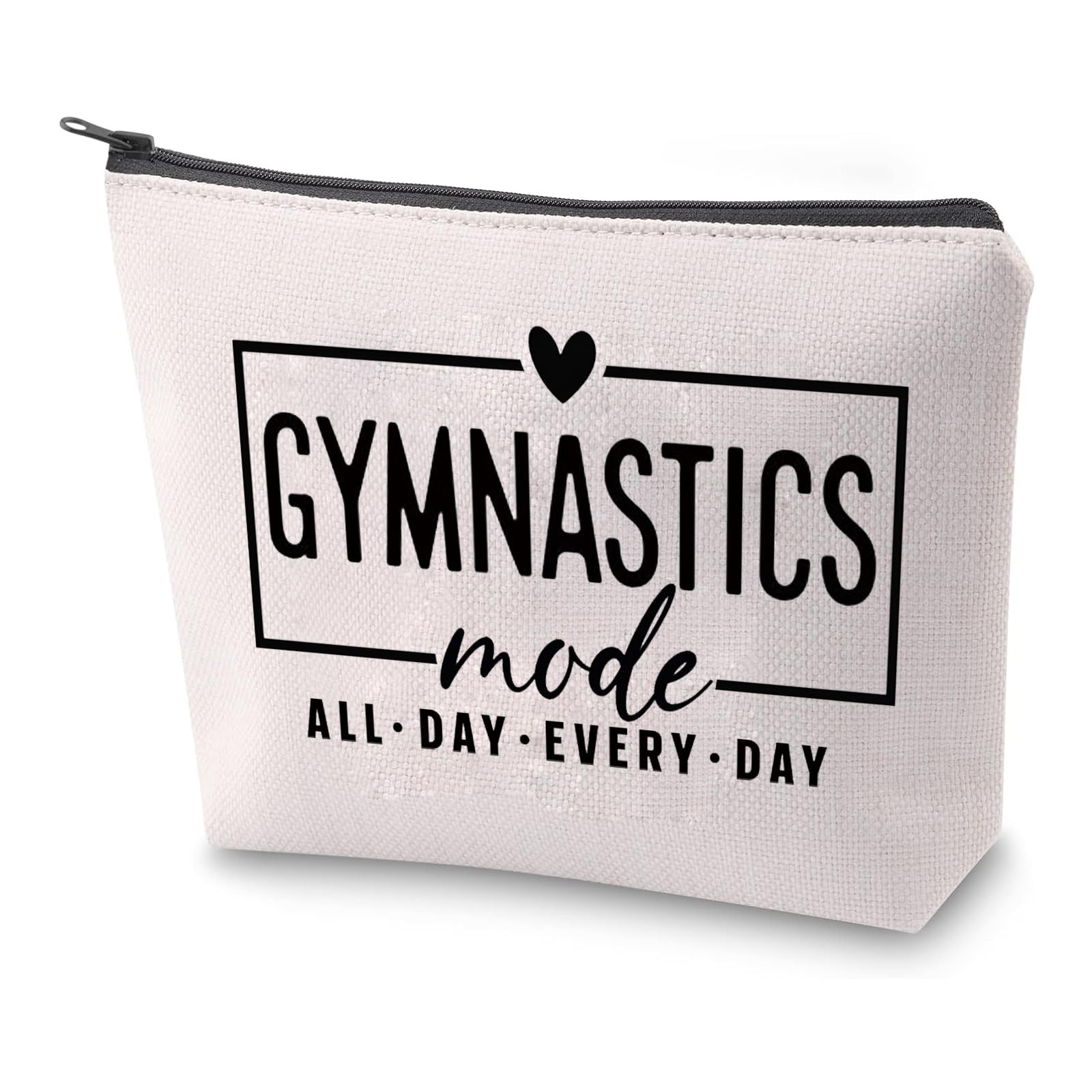 PXTIDY Gymnastics Mode Cosmetic Bag Gymnastics Gifts Make Up Bag Gymnastics Life Competition Mode Gymnast Team Gift