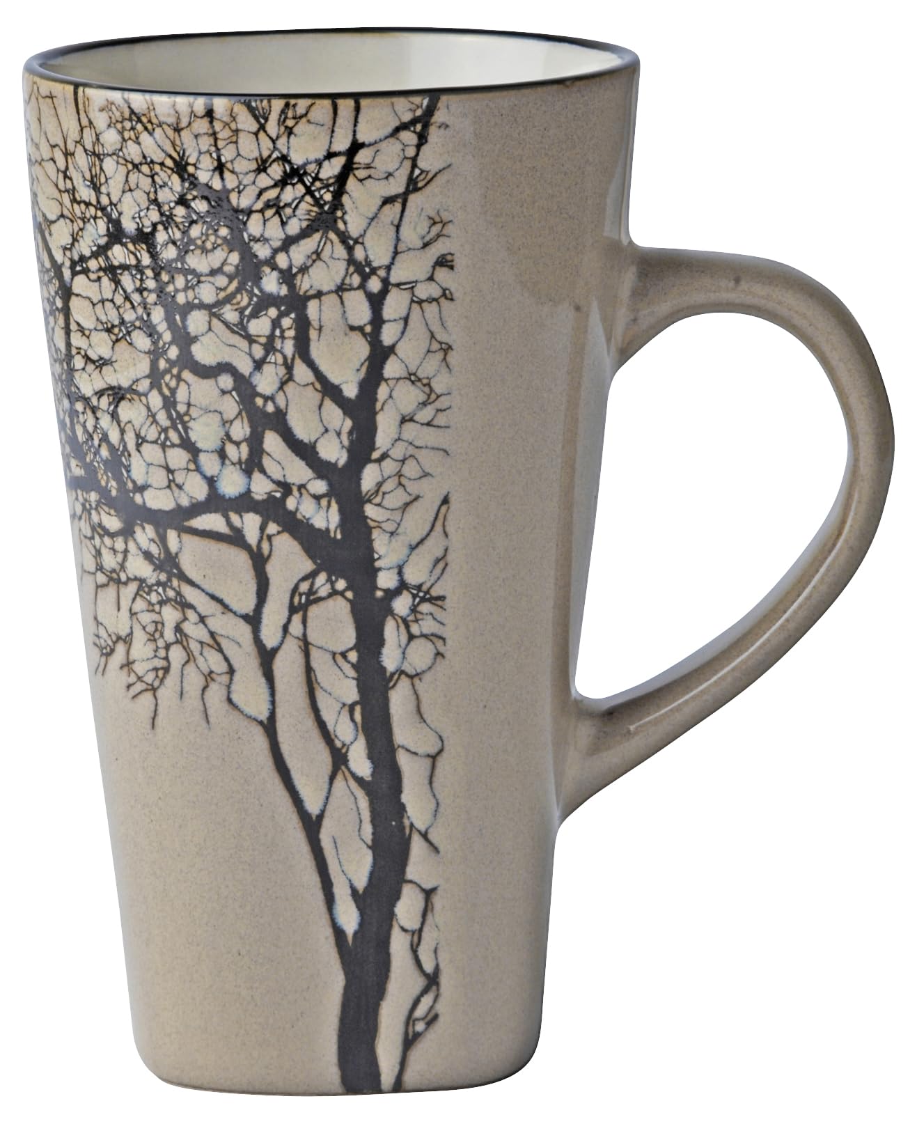 Villa Collection Hela Mug Dia. 9 x 15 cm 0.5 Liter Brown