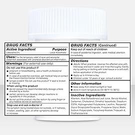 Clinical Resolution Numb Master 5% Lidocaine Numbing Cream Maximum Strength for Pain Relief, Fast Acting Topical Anesthetic Burn Itch with Vitamin E and Aloe, OTC Hemorrhoid Treatment 1.25 Oz 3pk