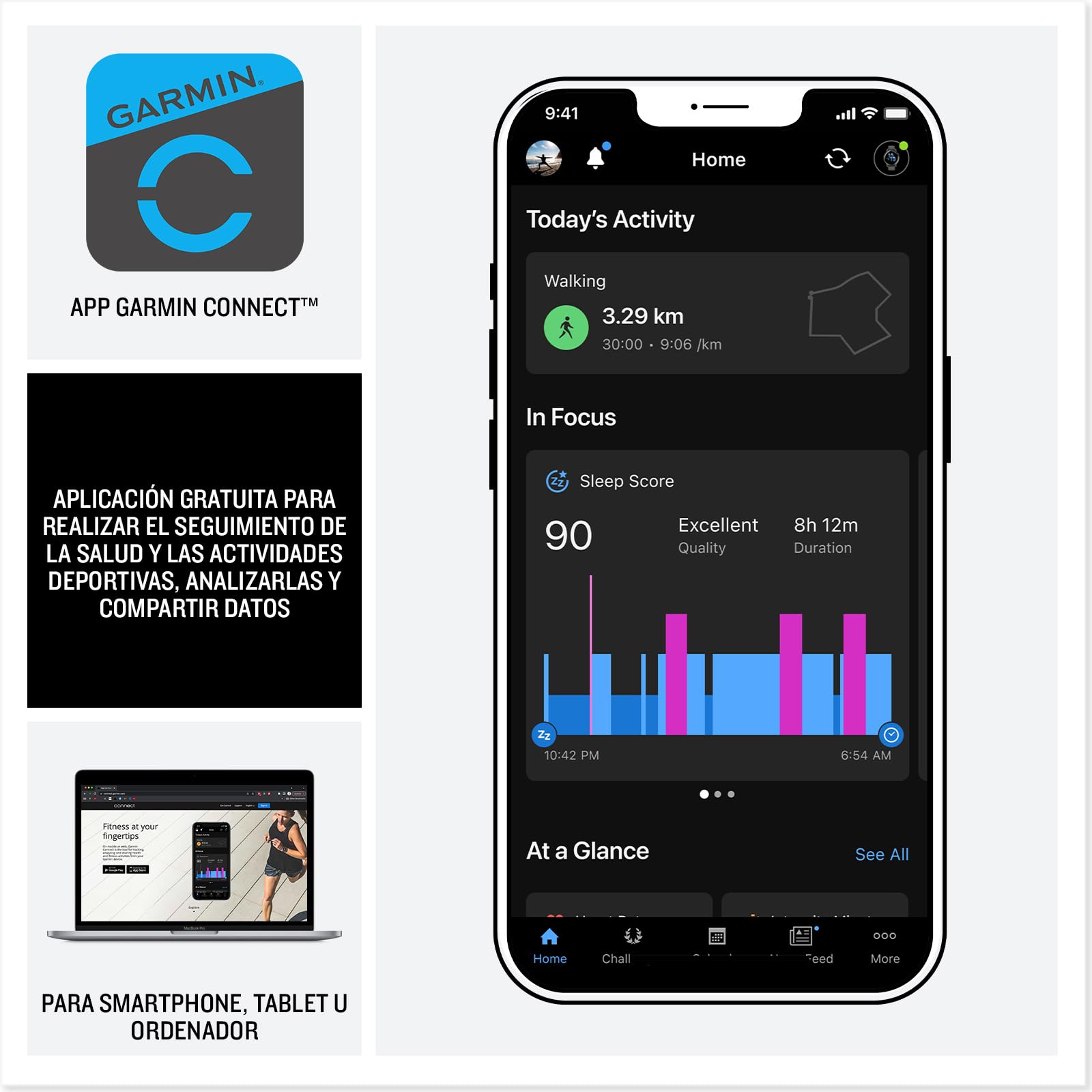 Garmin Instinct 3 Tactical Edition 50 mm, Reloj Inteligente, Negro | Pantalla AMOLED, GPS, linterna LED, funciones tácticas y hasta 24 días de batería