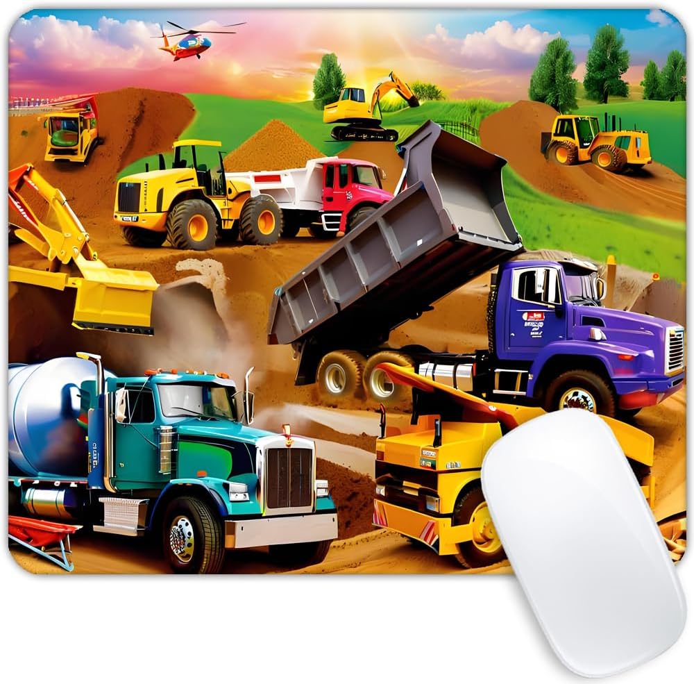 Transport Vehicle Mouse pad Customized Mousepad Non-Slip Rubber Base Mouse Pads for Computers Laptop Office Desk Accessories Mouse pad