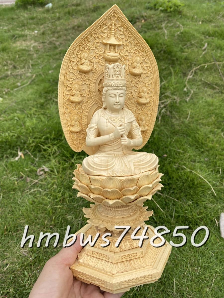 宜興紫砂観音菩薩像の彫刻 文房具 茶道具  極細工 装飾品 現代工芸品 美術品 宜興紫砂観音菩薩像の彫刻 文房具 茶道具 極細工 装飾品 現代工芸品