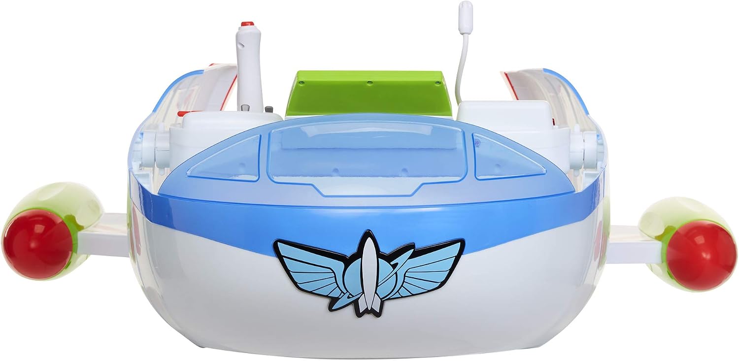 Toy Story B07GXLZQL9 Disney 4 Buzz Lightyear Star Command Center with Lights & Sounds! 3 Ways to Play, Flight, Desk Or Launch Modes! Encourage Imagination Play for Any Fan!