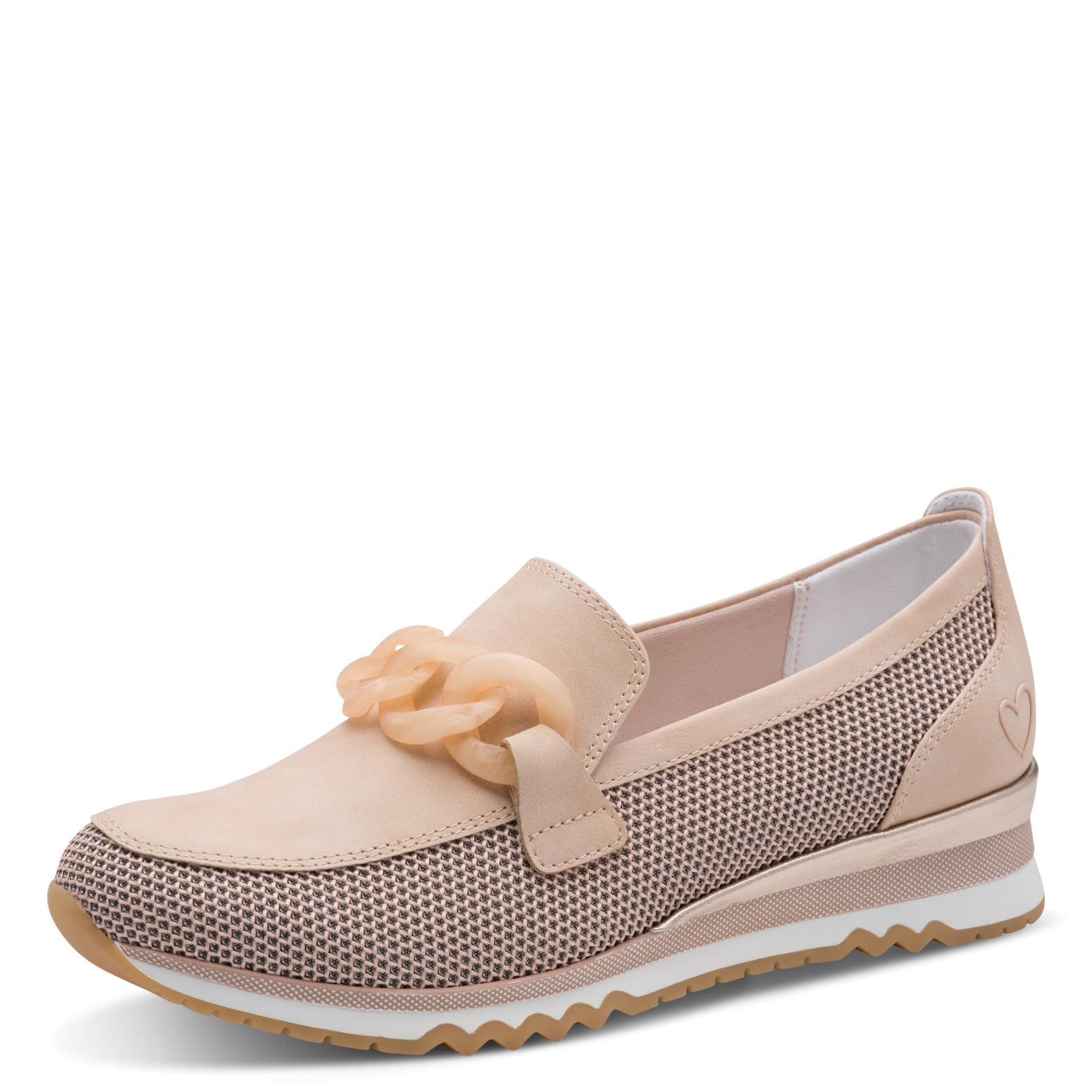MARCO TOZZI Women's Sneaker Soft Feel Me Removable Footbed Soft Lining Modern, Pink (Rose Comb), 8.5 UK