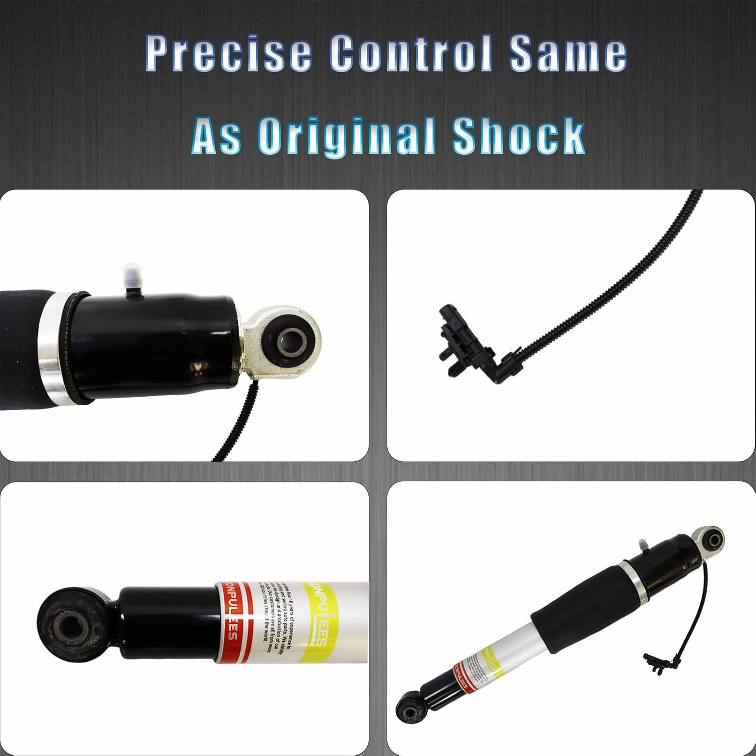 84176675 2PCS Rear Air Shock Struts Absorber .Compatible with Chevy Tahoe Suburban 2015-2020 Cadillac Escalade ESV GMC Yukon XL.Replacement OE for 23151122 23267007 23290661