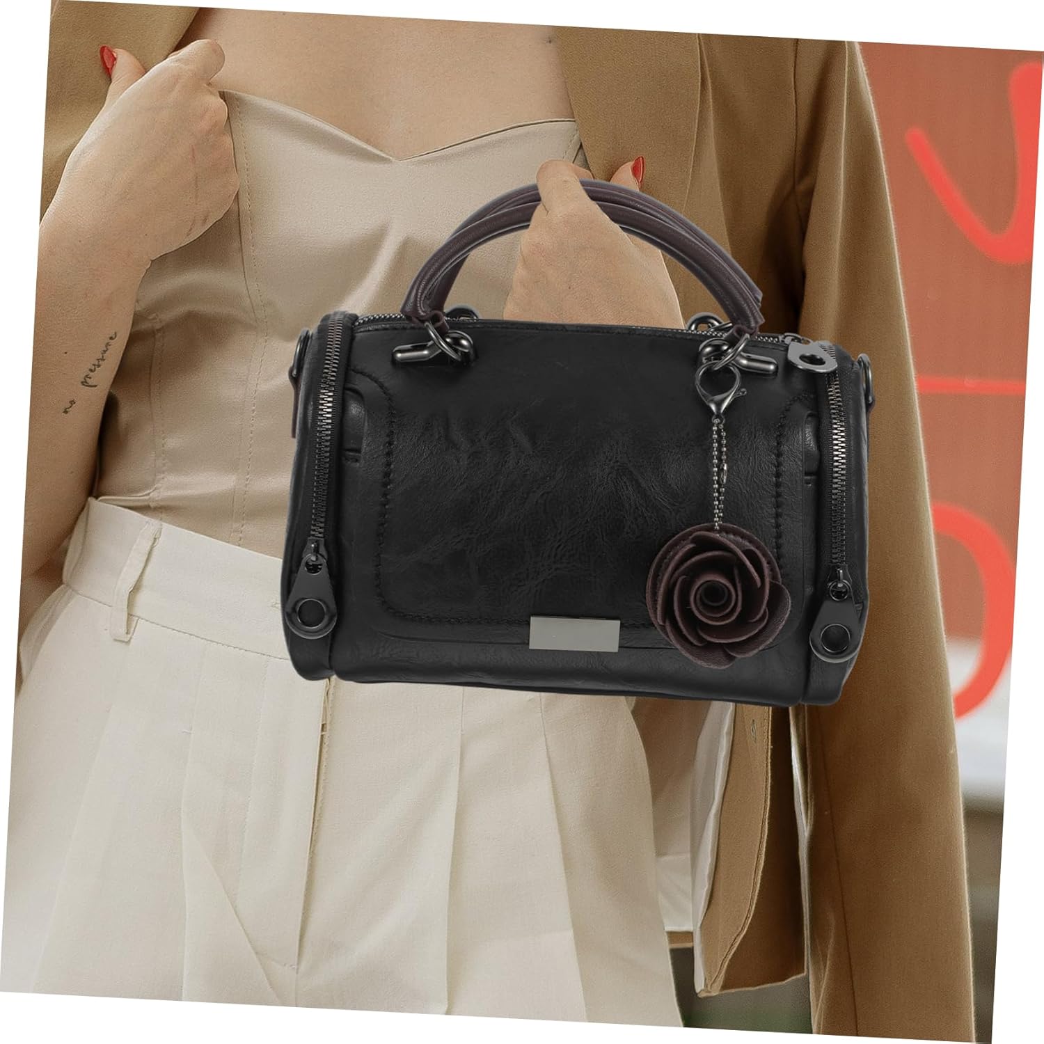 2pcs Womens Tote Bag Dual-use Handbag Satchel Men Sling Bag Bag for Men For Women Crossbody