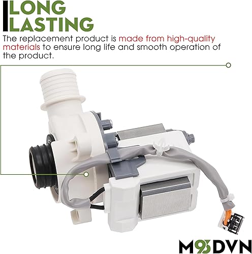 Miniatura 3 de Reemplazo de la bomba de drenaje para HotPoint HTW200ASK0WW HTW240ASK6WS HTW200ASK1WW HTW200ASK2WW HTW240ASK4WS HTW200ASK3WW HTW200ASK4WW