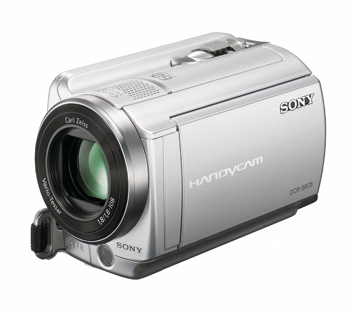 Sony DCRSR78ES Handycam Camcorder With Built-In 120gb HDD - Silver