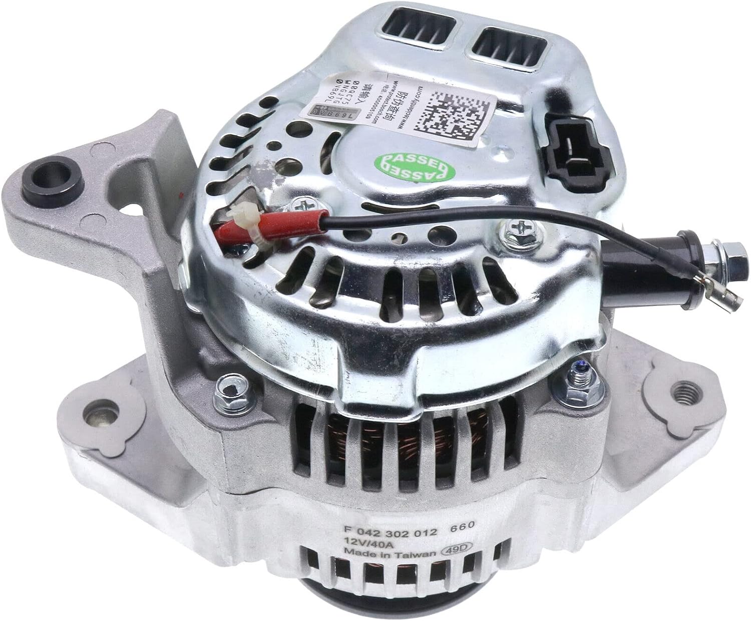 Solarhome New Alternator AM878581 AM880733 Compatible with John Deere 3012 4475 5575 7775 Kioti DK35 Samsung Se503 119836-77200 LR140-714 LR140-721