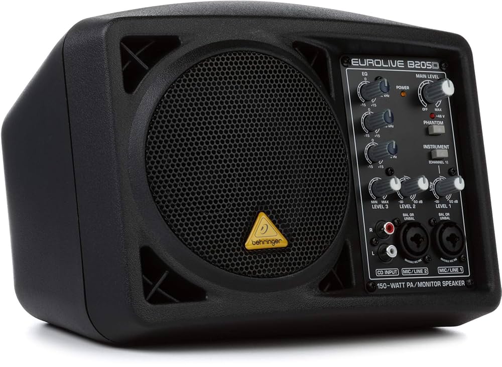 Behringer EUROLIVE B205D Ultra-Compact 150-Watt PA/Monitor