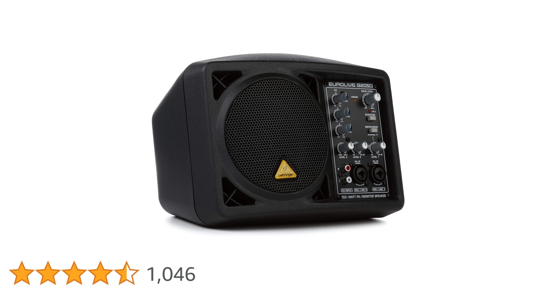 ベリンガー　B205D　EUROLIVE パワードスピーカー Amazon | BEHRINGER ベリンガー B205D パワードスピーカー | ミキサー