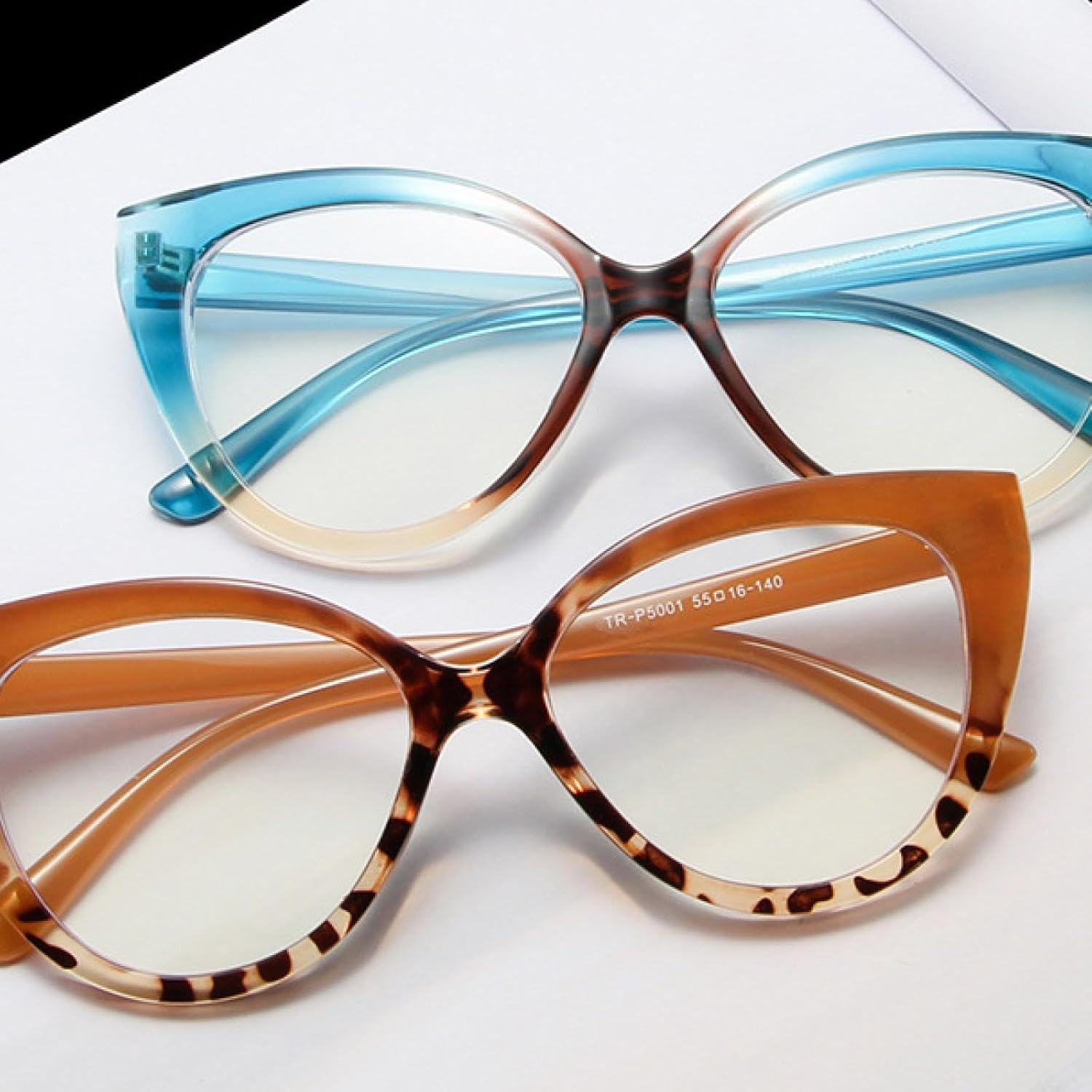 Clear Cat Eye Glasses for Women Candy Color Frames Retro