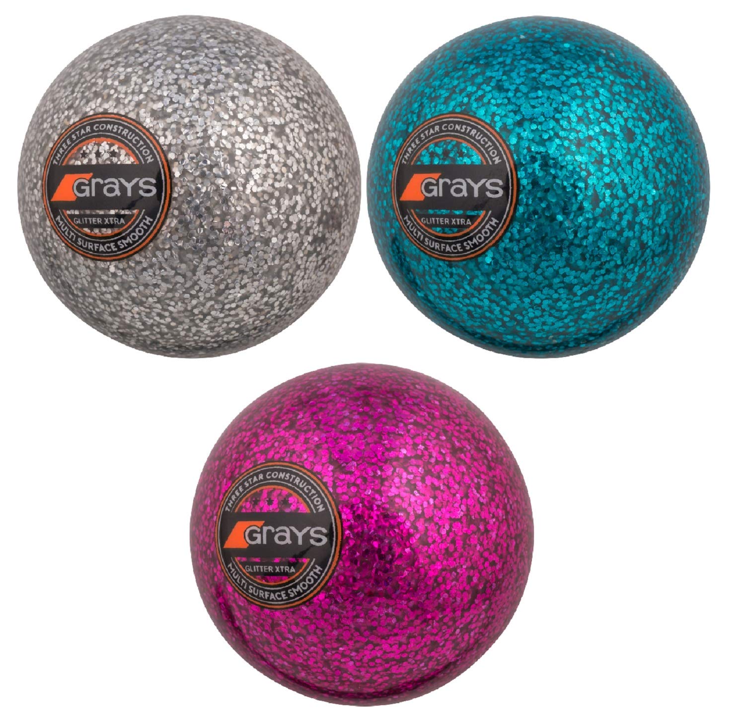 Grays Hockey Glitter Extra Training Balls (Teal, Qty 1)
